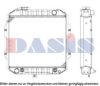 AKS DASIS 214501G100 Radiator, engine cooling